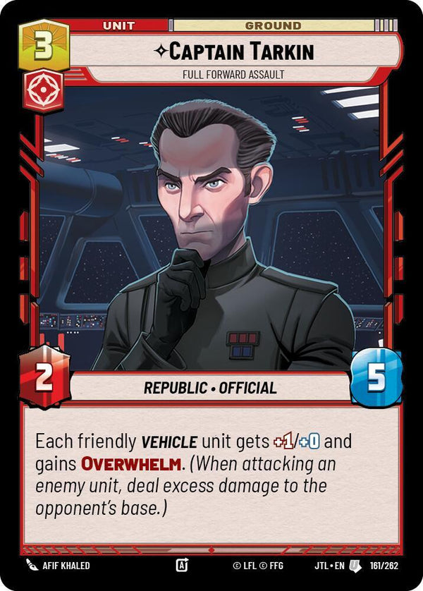 Captain Tarkin - Full Forward Assault - Star Wars Unlimited