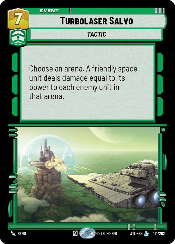Turbolaser Salvo - Star Wars Unlimited