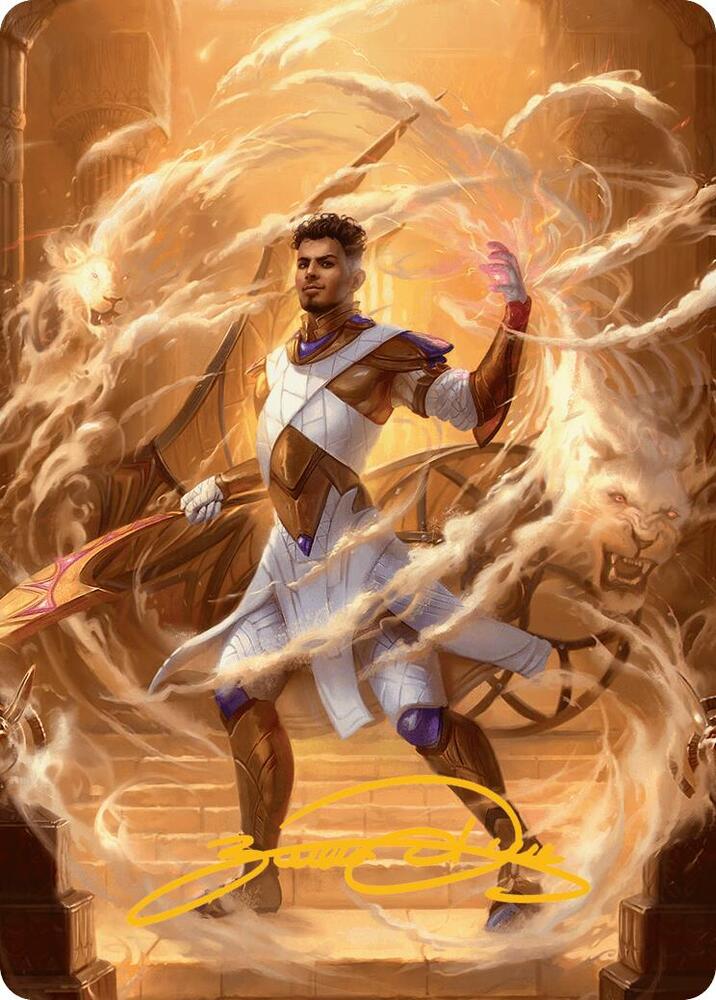 Basri, Tomorrow's Champion Art Card (Gold-Stamped Signature)