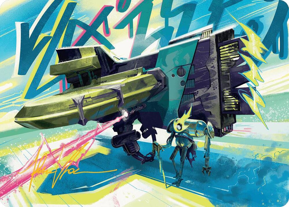 Salvation Engine Art Card (Gold-Stamped Signature)