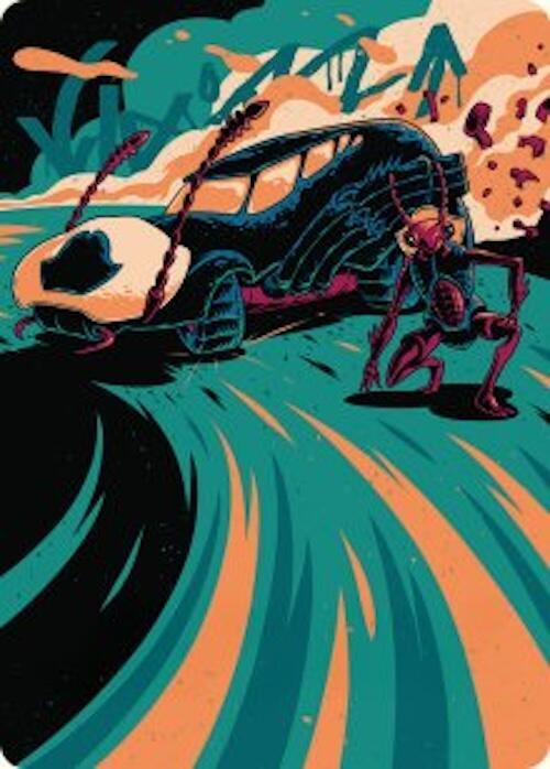 Carrion Cruiser Art Card - Magic: The Gathering