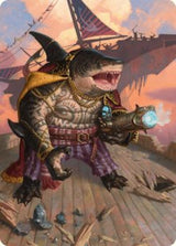 Captain Howler, Sea Scourge Art Card (4/54) - Magic: The Gathering