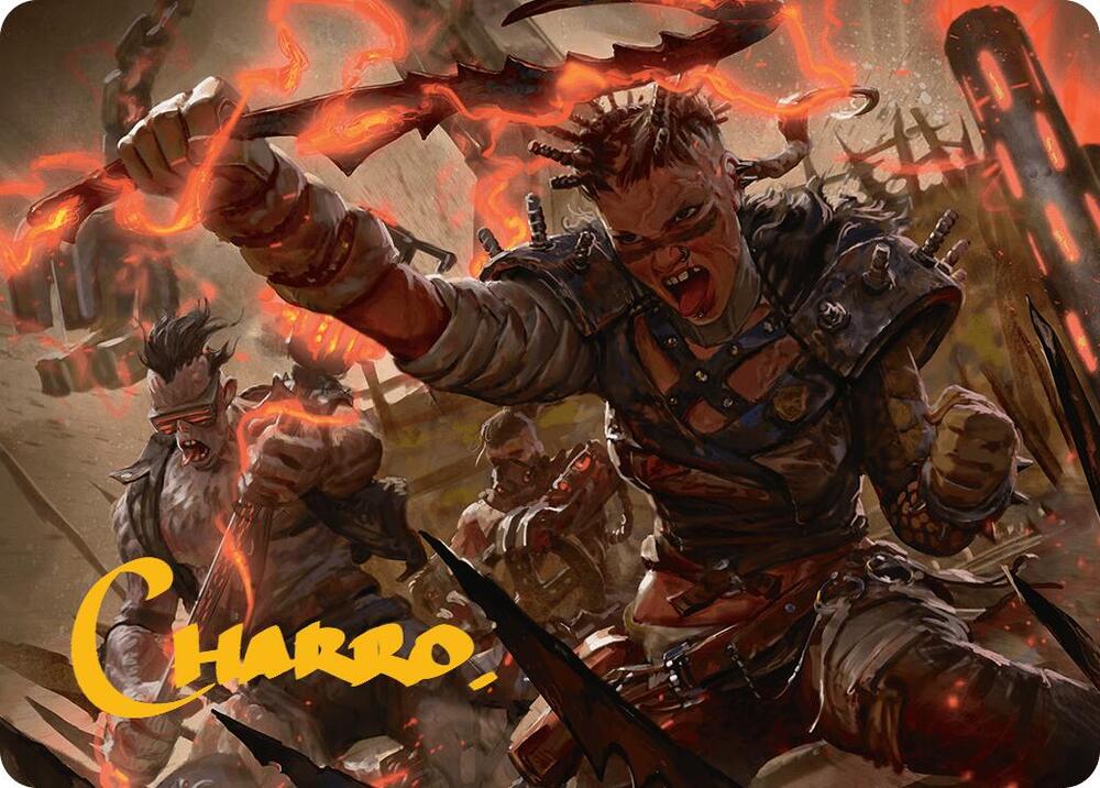 Far Fortune, End Boss Art Card (11/54) (Gold-Stamped Signature)