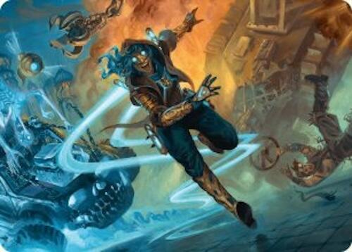 Sita Varma, Masked Racer Art Card