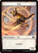 Cat // Thopter (0010) Double-Sided Token - Magic: The Gathering