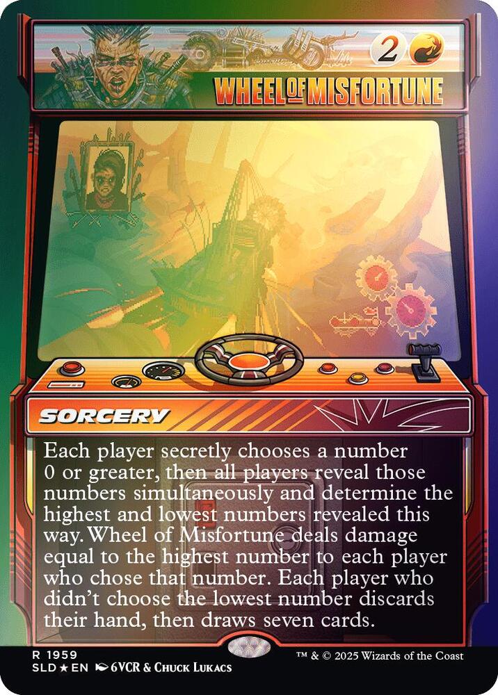 Wheel of Misfortune (1959) (Rainbow Foil)