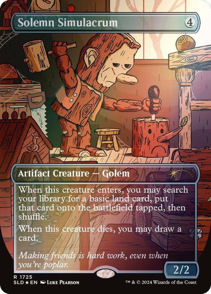 Solemn Simulacrum (1725) (Rainbow Foil)