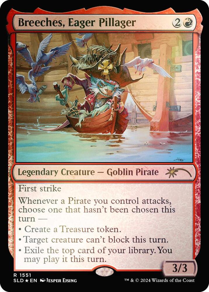Breeches, Eager Pillager (Rainbow Foil)
