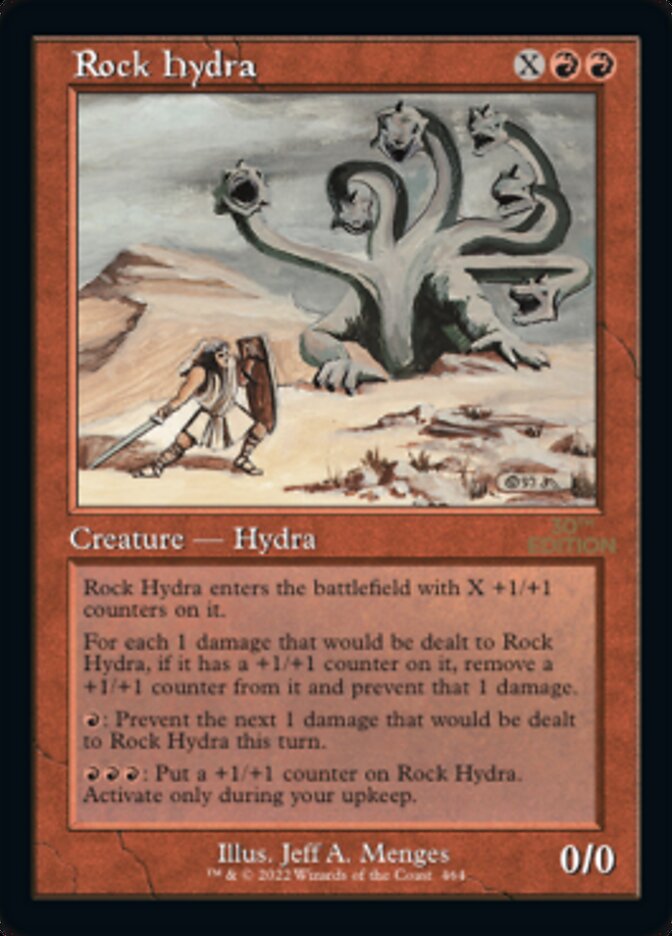 Rock Hydra (Retro Frame)