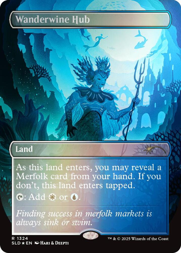 Wanderwine Hub (Rainbow Foil)