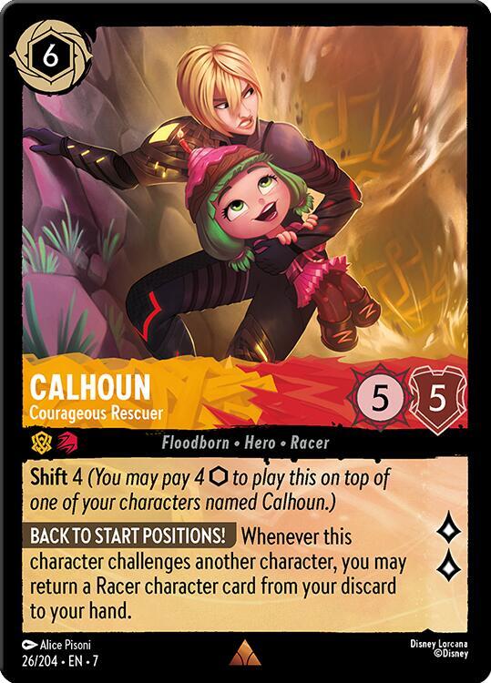 Calhoun - Courageous Rescuer - Disney Lorcana