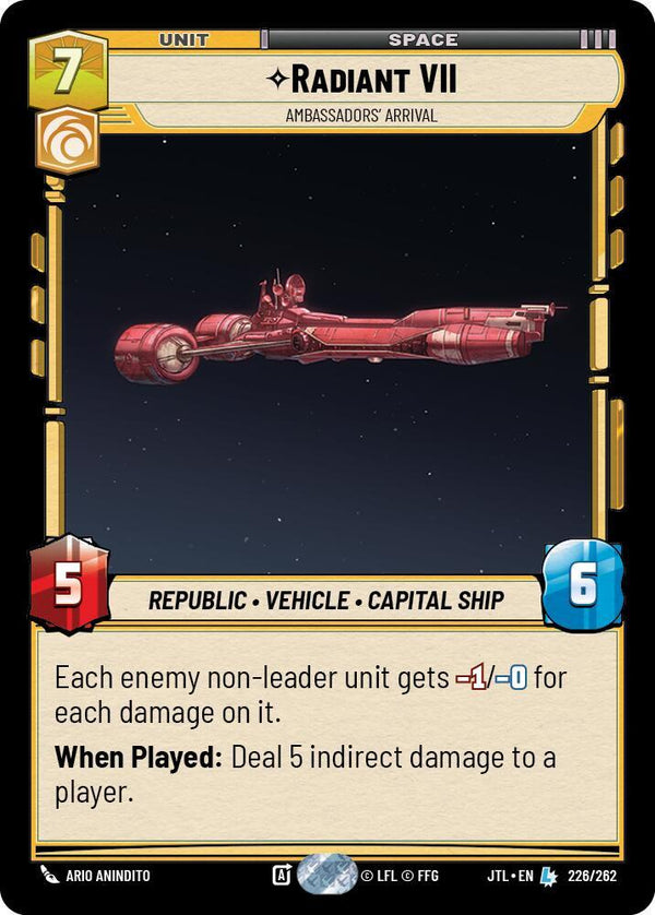 Radiant VII - Ambassadors' Arrival - Star Wars Unlimited