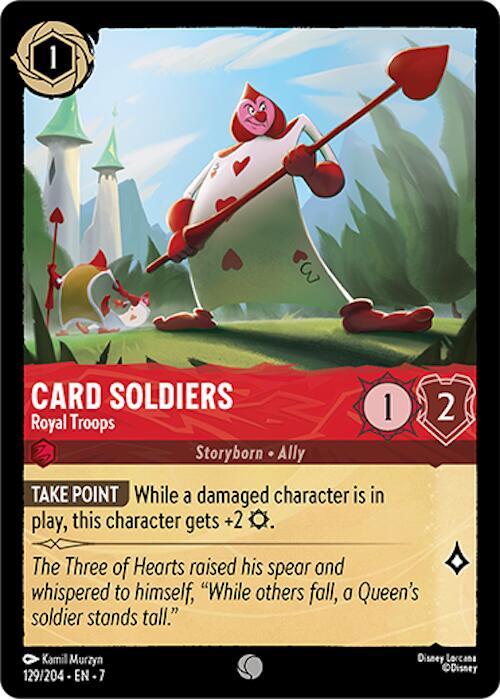 Card Soldiers - Royal Troops - Disney Lorcana