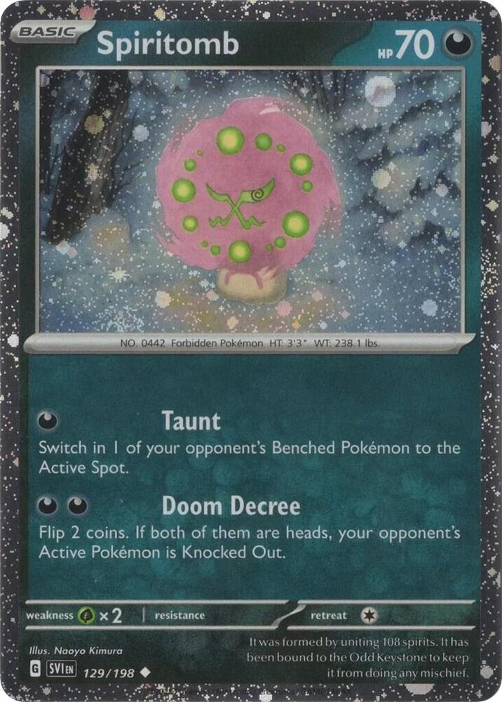 Spiritomb - 129/198 (Cosmos Holo)