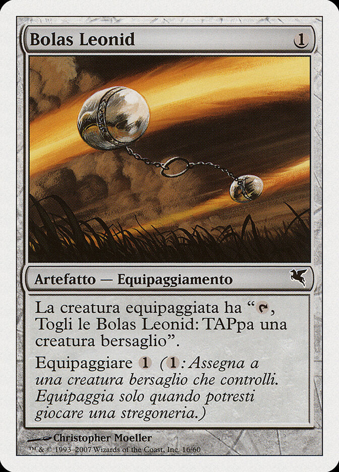 Leonin Bola (Italian) - "Bolas Leonid"