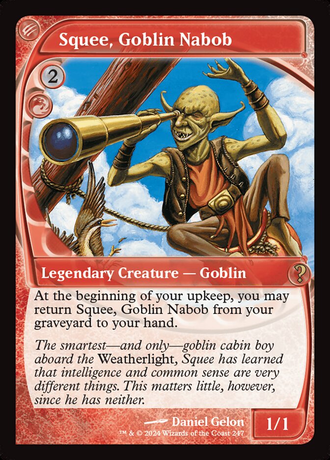 Squee, Goblin Nabob (Future Sight)