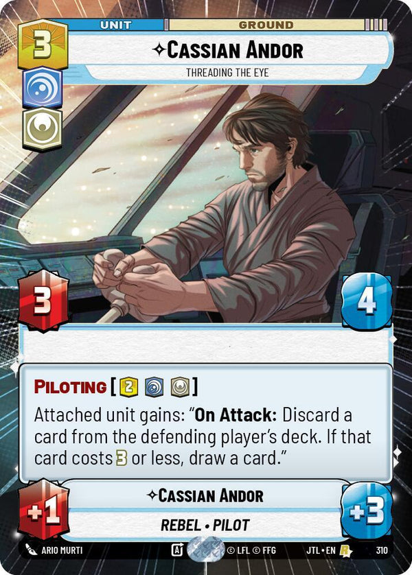 Cassian Andor - Threading the Eye (Hyperspace) - Star Wars Unlimited