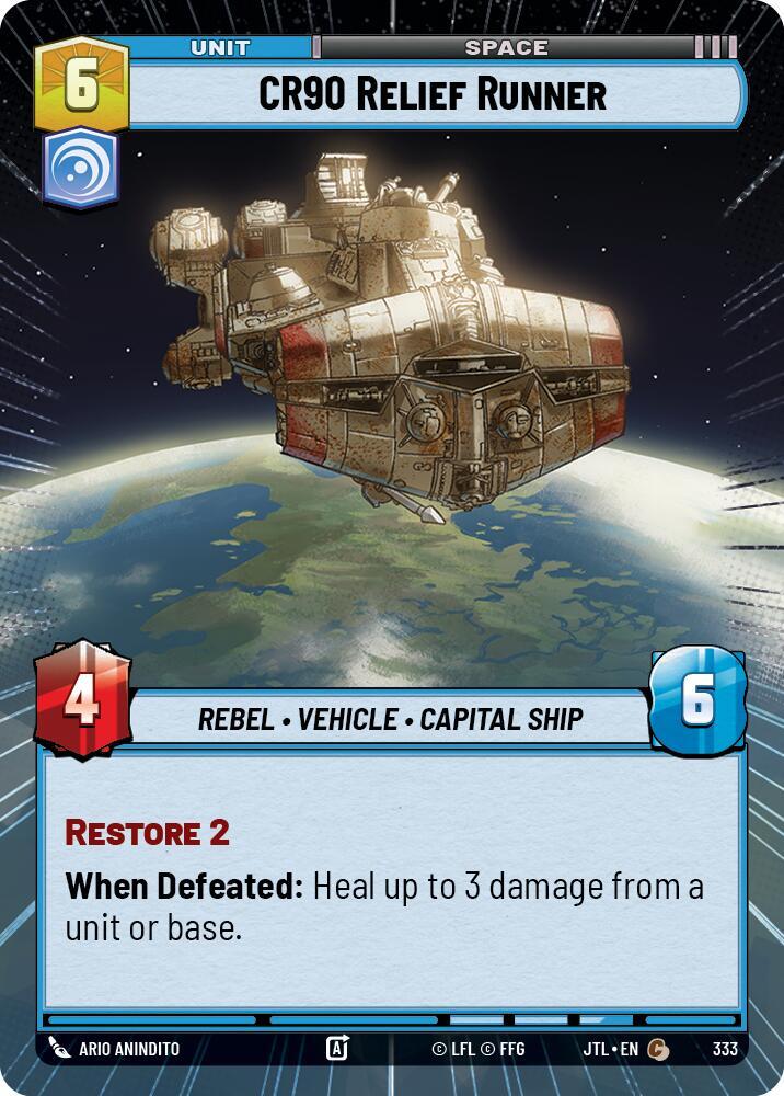 CR90 Relief Runner (Hyperspace)