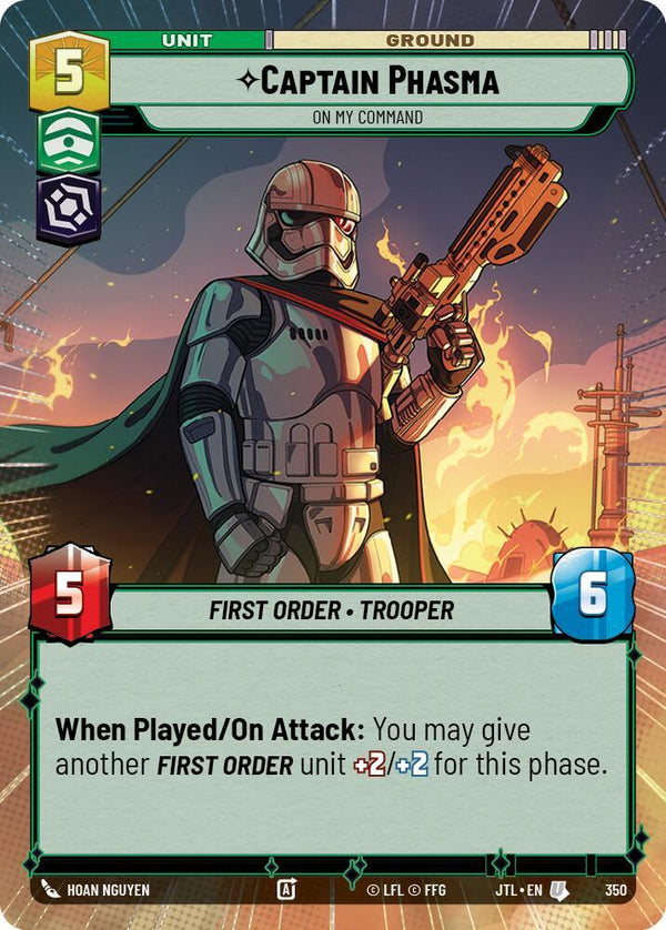 Captain Phasma - On My Command (Hyperspace) - Star Wars Unlimited
