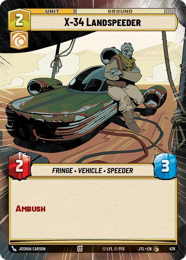 X-34 Landspeeder (Hyperspace)