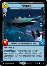 Corvus - Inferno Squadron Raider (Foil) (JTL 536) - Star Wars Unlimited