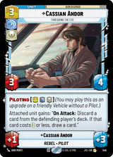 Cassian Andor - Threading the Eye (Foil) - Star Wars Unlimited