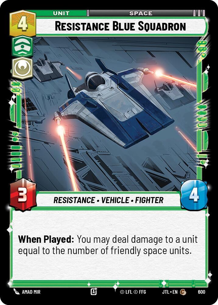 Resistance Blue Squadron (Foil)