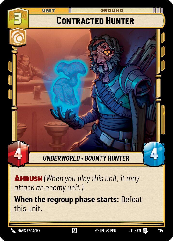 Contracted Hunter (Foil)