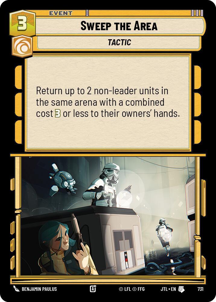 Sweep the Area (Foil)