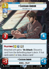 Cassian Andor - Threading the Eye (Hyperspace Foil) - Star Wars Unlimited