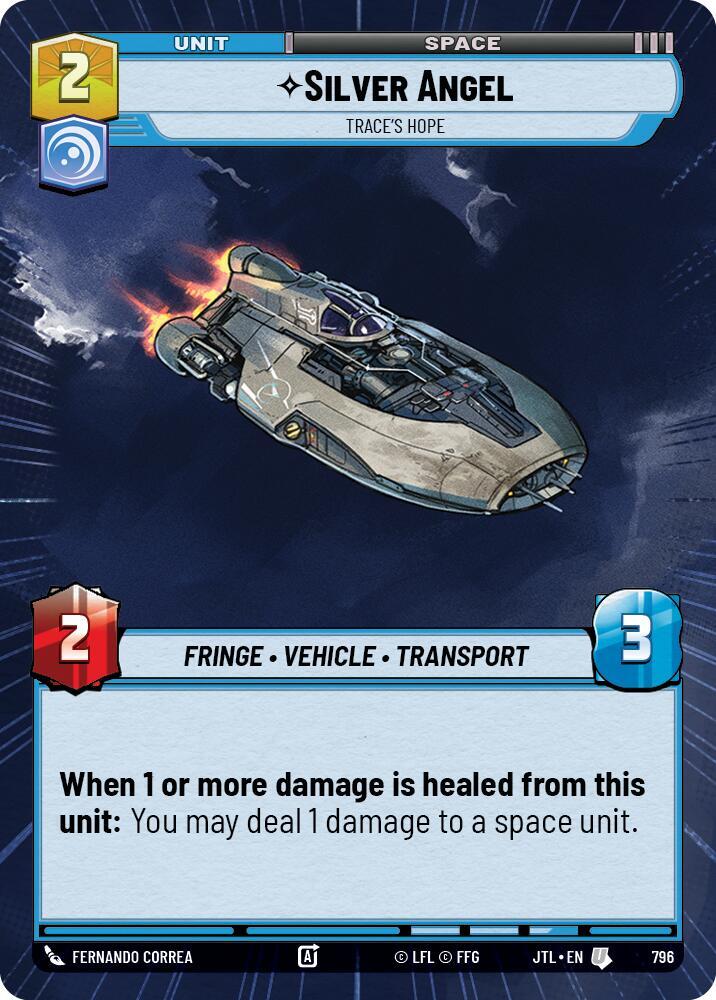 Silver Angel - Trace's Hope (Hyperspace Foil)