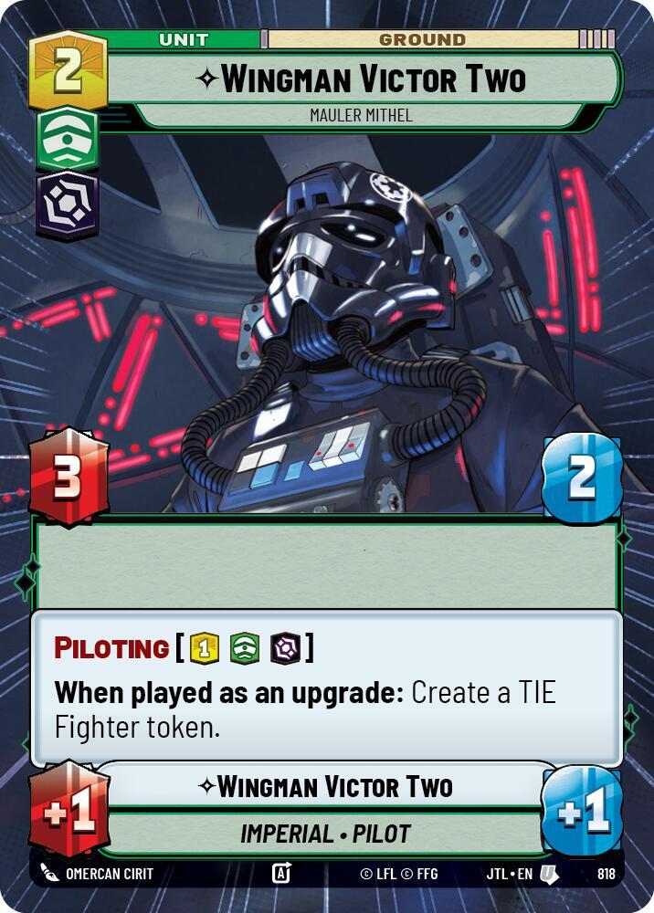 Wingman Victor Two - Mauler Mithel (Hyperspace Foil)