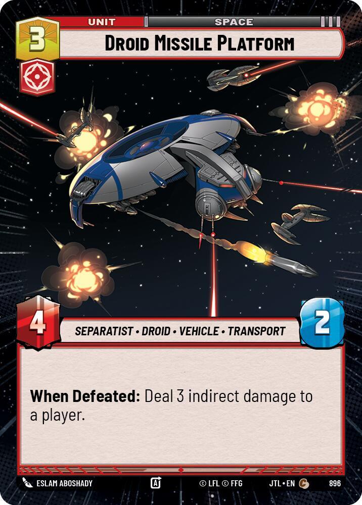 Droid Missile Platform (Hyperspace Foil)