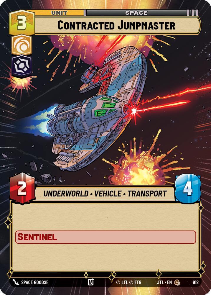 Contracted Jumpmaster (Hyperspace Foil)