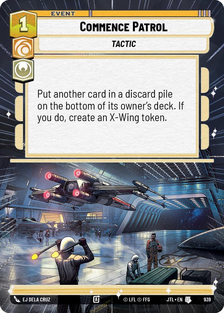 Commence Patrol (Hyperspace Foil)