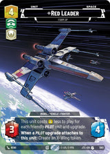 Red Leader - Form Up (Prestige Foil) (JTL 1063) - Star Wars Unlimited