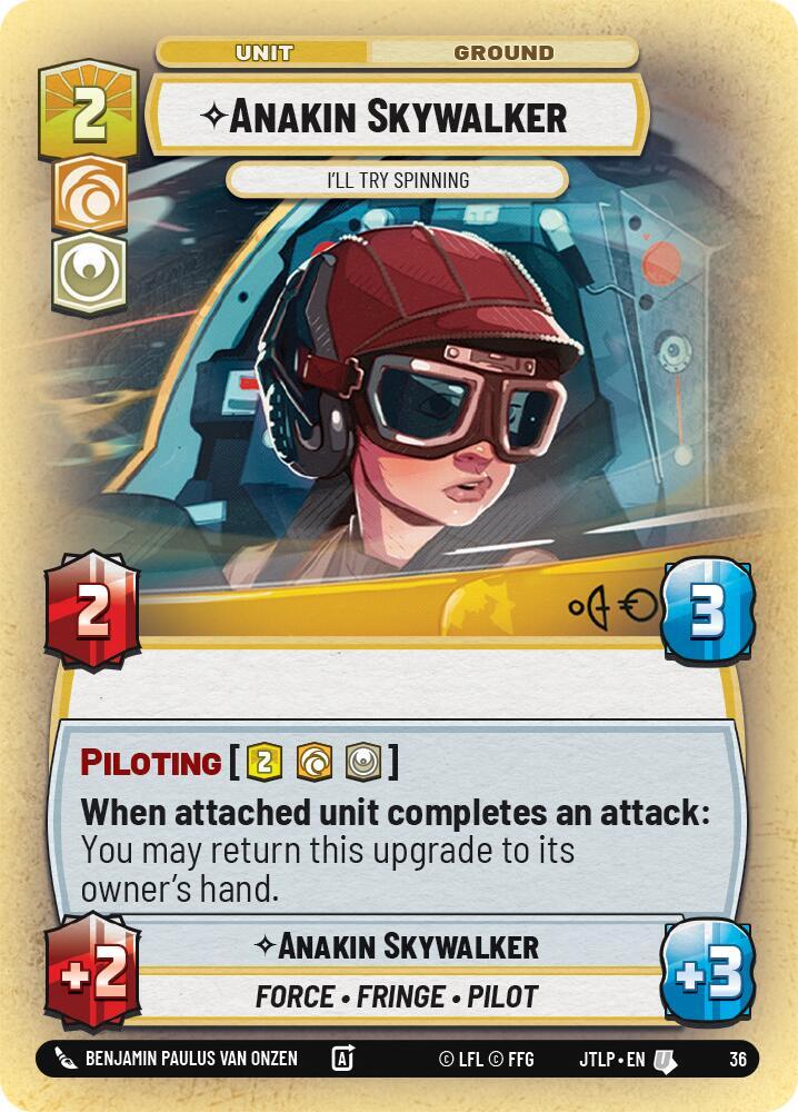 Anakin Skywalker - I'll Try Spinning (Foil)