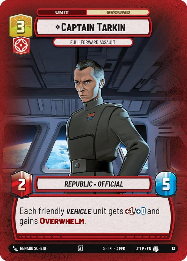 Captain Tarkin - Full Forward Assault - Star Wars Unlimited