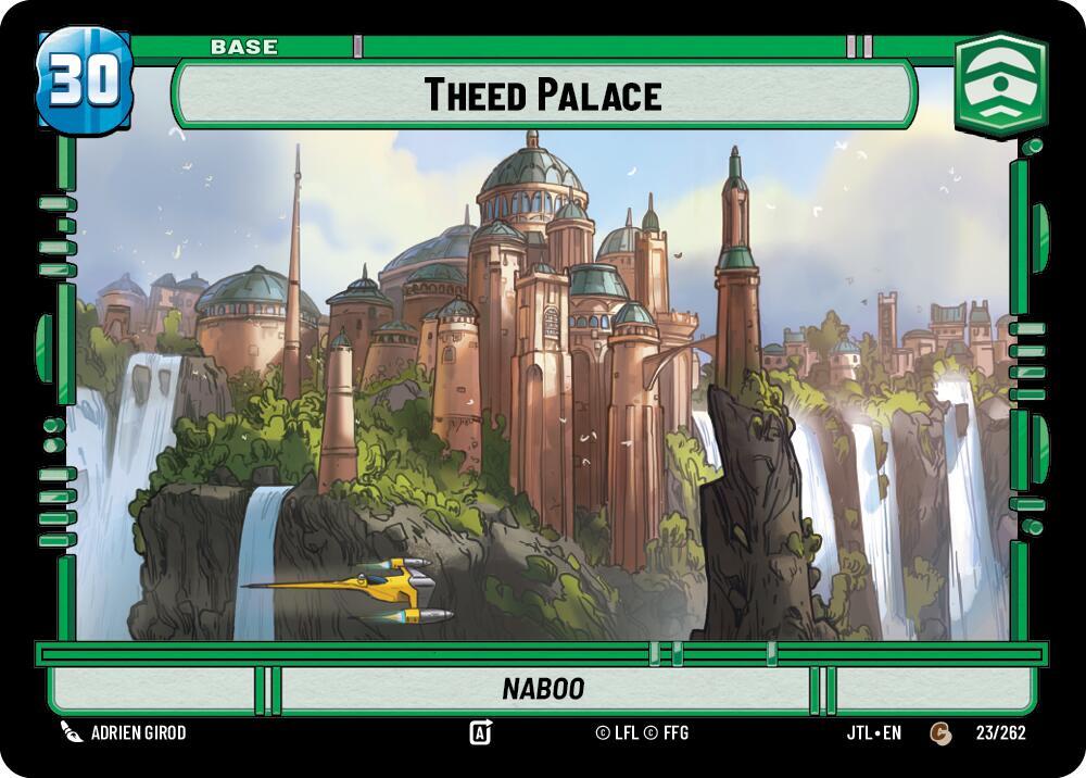 Theed Palace // X-Wing