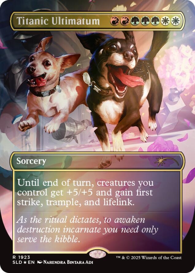 Titanic Ultimatum (1923) (Rainbow Foil)