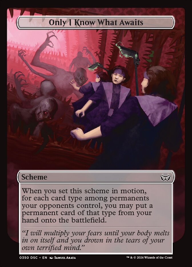 Only I Know What Awaits (Full Art)