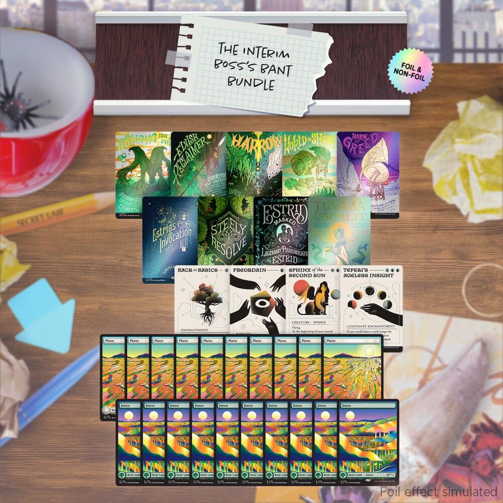 Secret Lair Drop: Our Boss is on Vacation Superdrop: Interim Boss's Bant Bundle