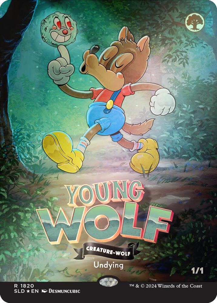 Young Wolf (Rainbow Foil)