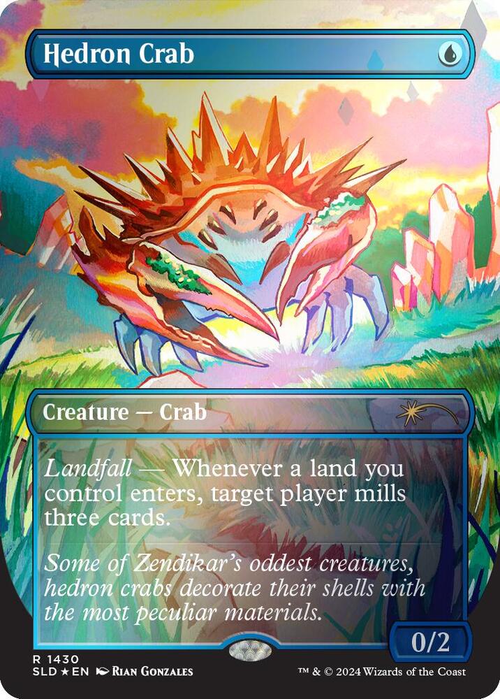 Hedron Crab (Rainbow Foil)