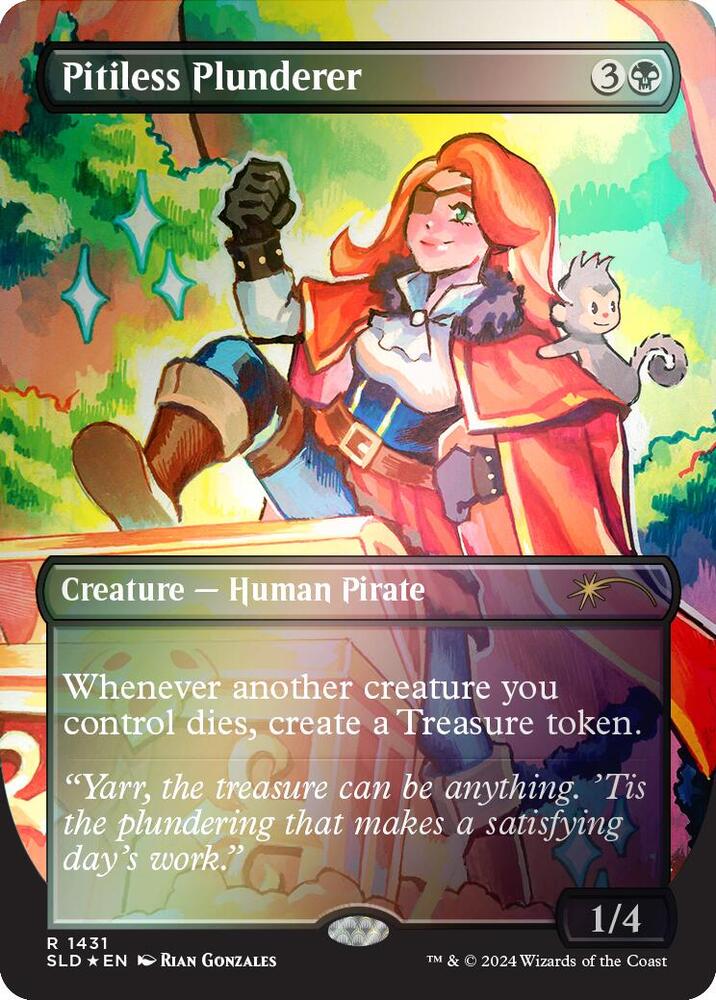 Pitiless Plunderer (Rainbow Foil)
