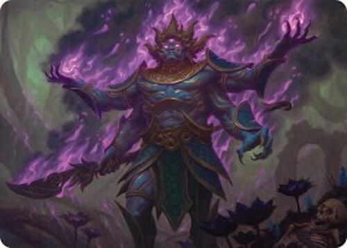 Rot-Curse Rakshasa Art Card (13/54)