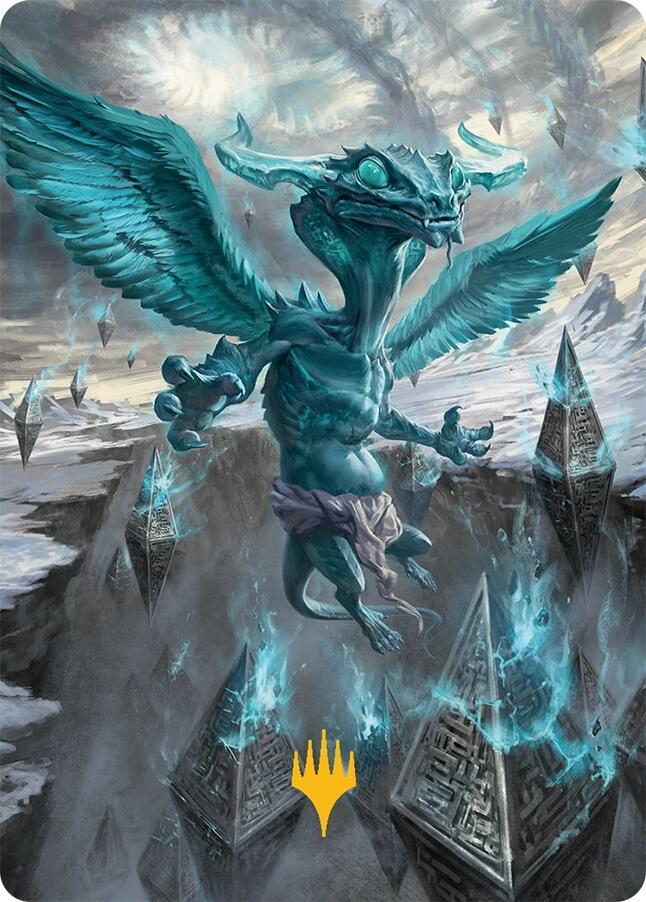 Ugin, Eye of the Storms Art Card (47/54) (Gold-Stamped Planeswalker Symbol)