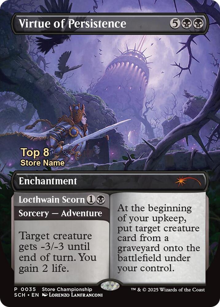 Virtue of Persistence (Top 8)