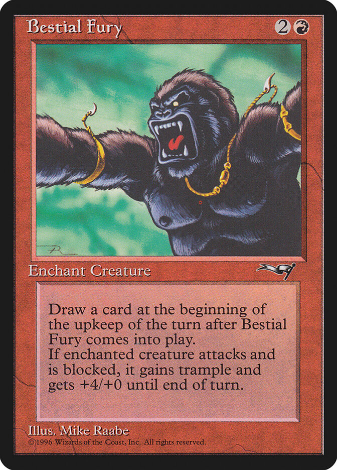 Bestial Fury (Facing Left)