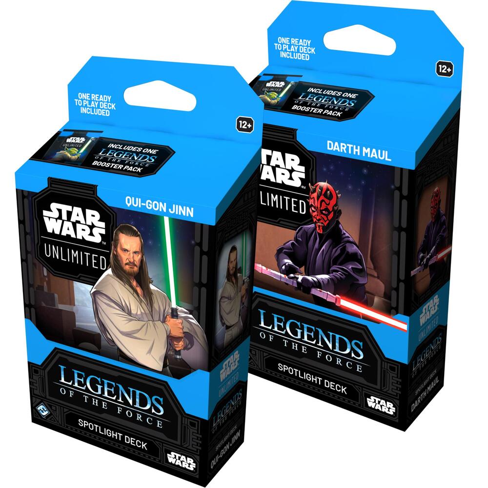 Legends of the Force - Spotlight Deck Pair: Qui-Gon Jinn & Darth Maul
